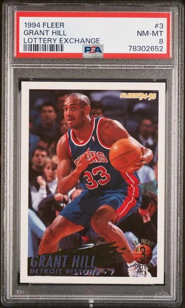 1994 Fleer Grant Hill Lottery Exchange Lottery Exchange #3 card image