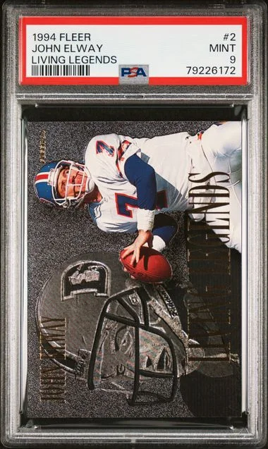 1994 Fleer John Elway Living Legends #2 card image