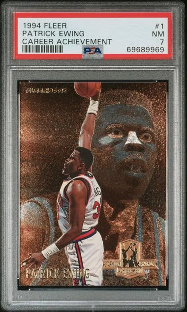 1994 Fleer Patrick Ewing Career Achievement #1 card image