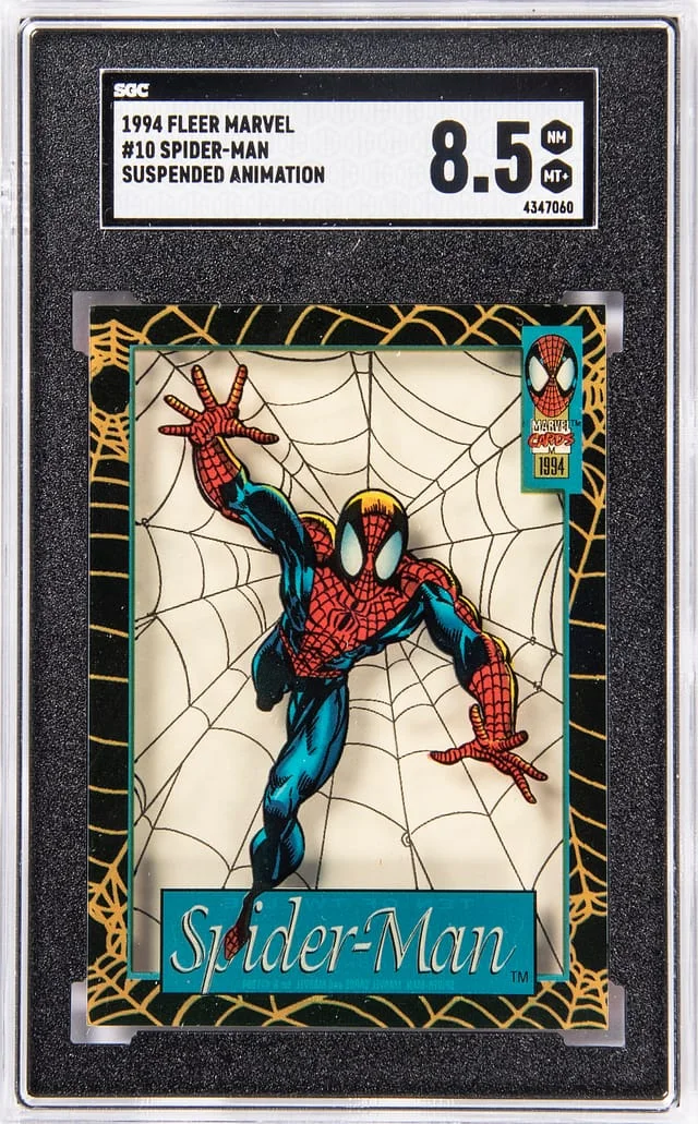 1994 Fleer Spider-Man The Amazing Suspended Animation #10 card image
