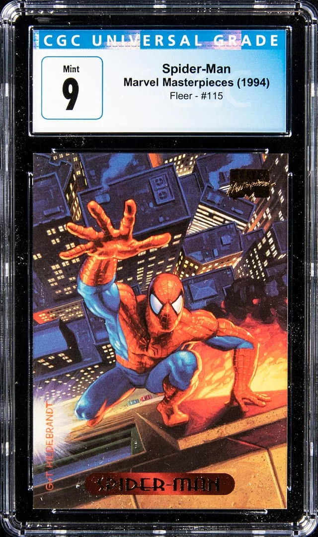 1994 Fleer Spider-Man Marvel Masterpieces #115 card image
