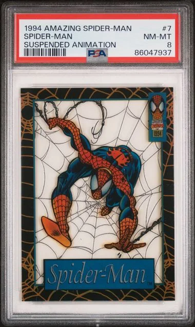 1994 Fleer Spider-Man The Amazing Suspended Animation #7 card image