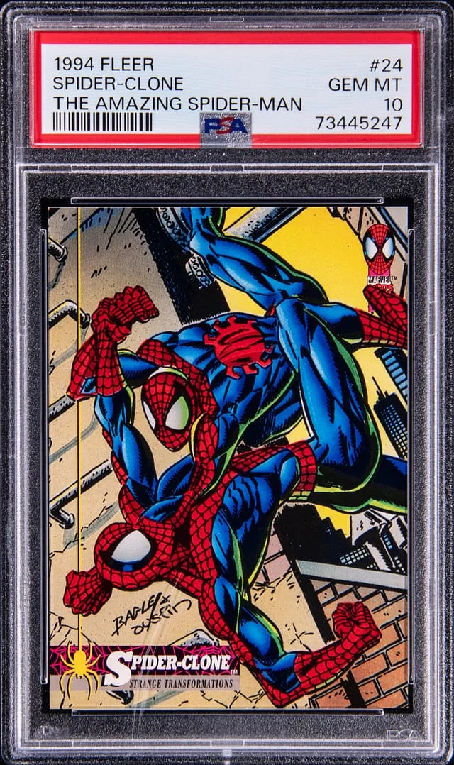 1994 Fleer Spidr-Clone The Amazing Spider-Man #24 card image