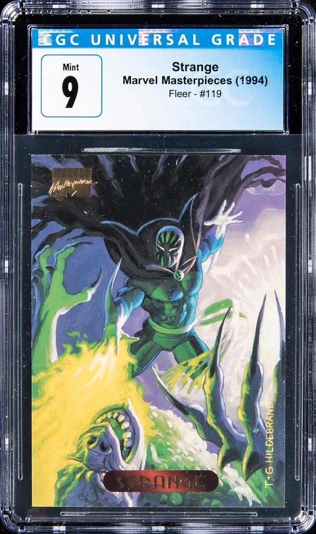 1994 Fleer Strange Marvel Masterpieces #119 card image