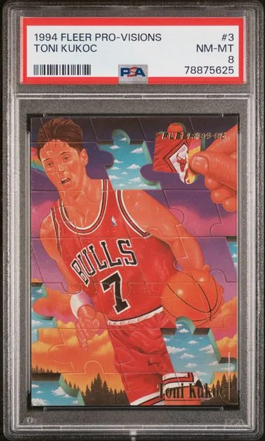 1994 Fleer Toni Kukoc Pro-Visions #3 card image