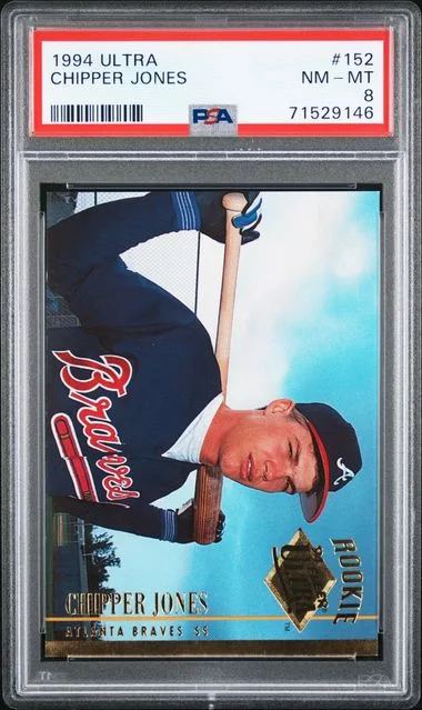 1994 Fleer Ultra Chipper Jones #152 card image