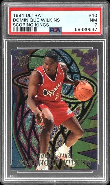 1994 Fleer Ultra Dominique Wilkins Scoring Kings #10 card image