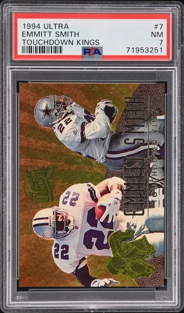 1994 Fleer Ultra Emmitt Smith Touchdown Kings #7 card image
