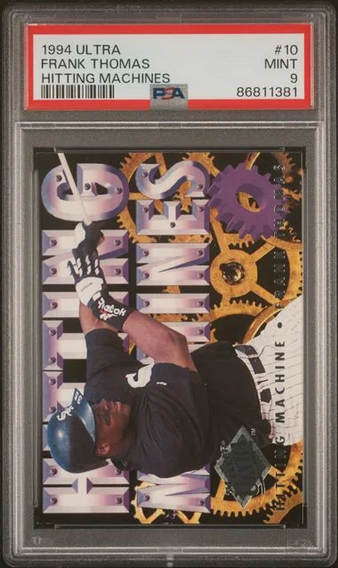 1994 Fleer Ultra Frank Thomas Hitting Machines #10 card image