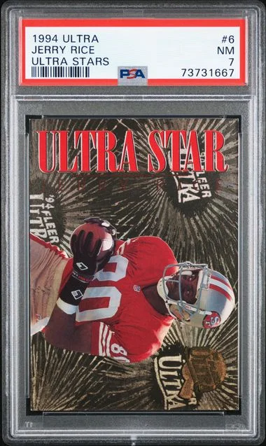 1994 Fleer Ultra Jerry Rice Stars #6 card image