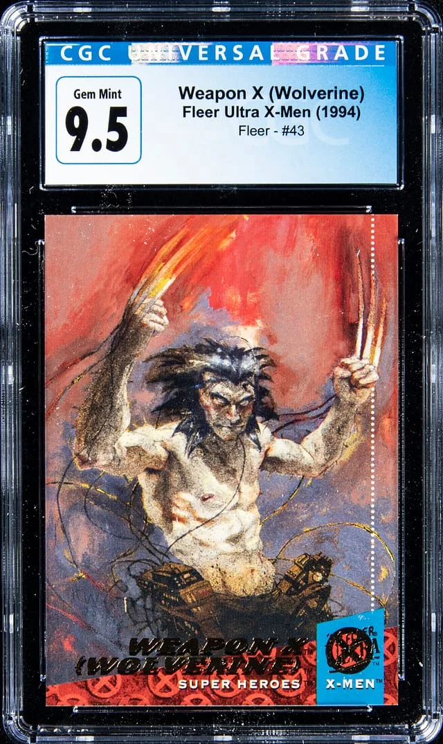 1994 Fleer Ultra X-Men Weapon X (Wolverine) #43 card image