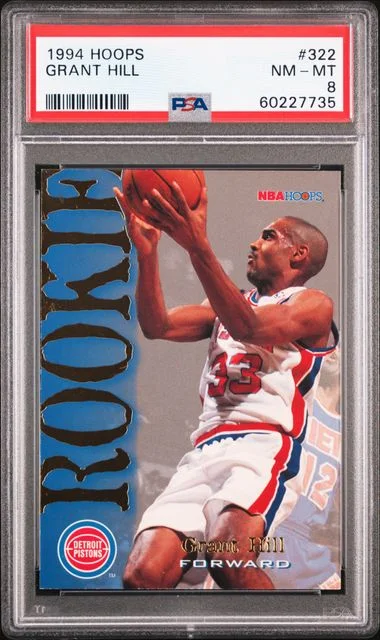 1994 Hoops Grant Hill #322 card image