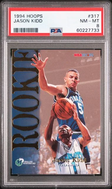 1994 Hoops Jason Kidd #317 card image