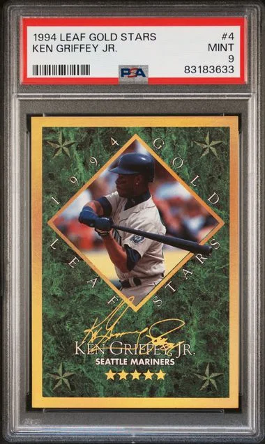 1994 Leaf Ken Griffey Jr. Gold Stars #4 card image