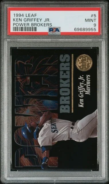1994 Leaf Ken Griffey Jr. Power Brokers #5 card image
