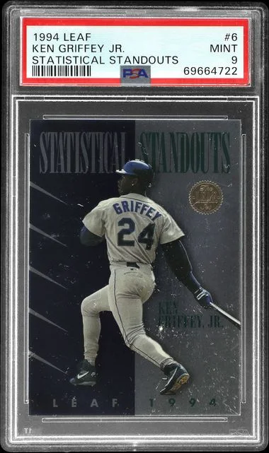1994 Leaf Ken Griffey Jr. Statistical Standouts #6 card image