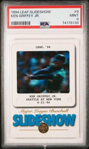 1994 Leaf Ken Griffey Jr. Slideshow #9 card image