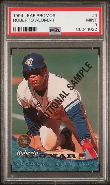 1994 Leaf Roberto Alomar Promos #1 card image