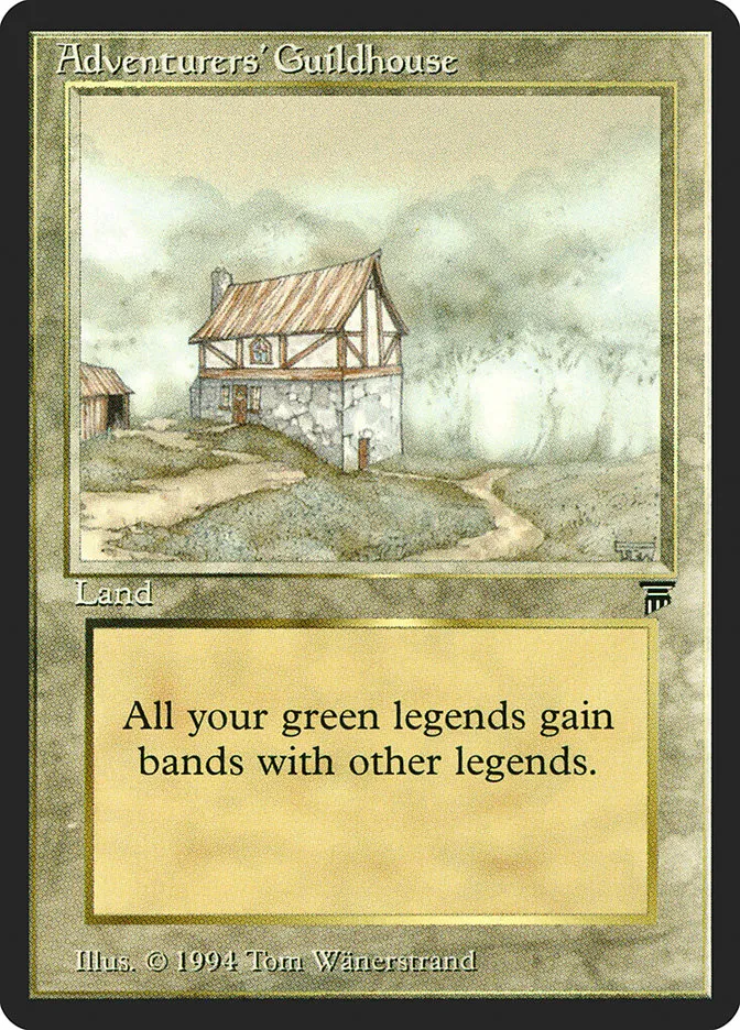1994 Legends Adventurers' Guildhouse uncommon #300 unlisted card image