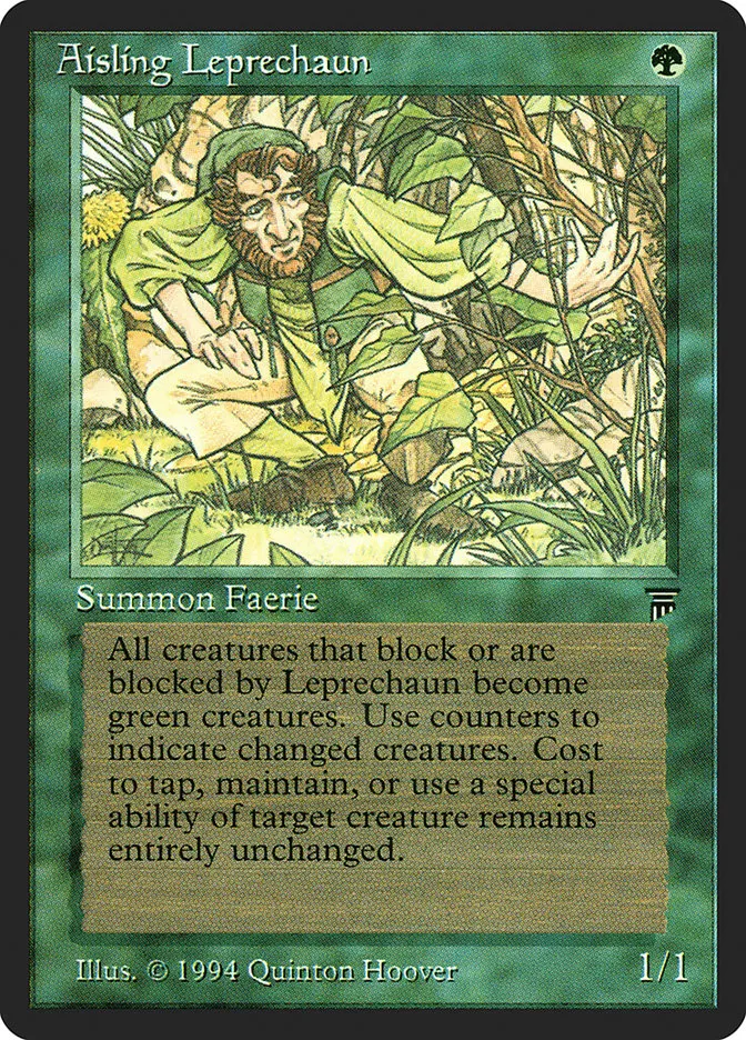 1994 Legends Aisling Leprechaun common #173 unlisted card image