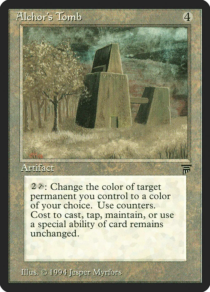 1994 Legends Alchor's Tomb rare #272 unlisted card image