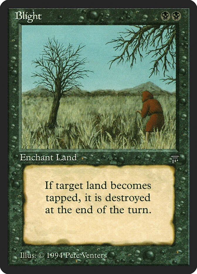 1994 Legends Blight uncommon #89 unlisted card image