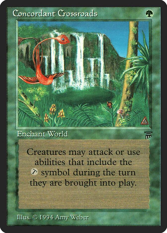1994 Legends Concordant Crossroads rare #179 unlisted card image