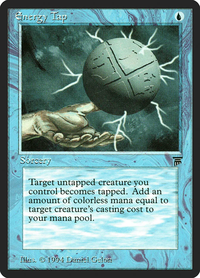 1994 Legends Energy Tap common #54 unlisted card image