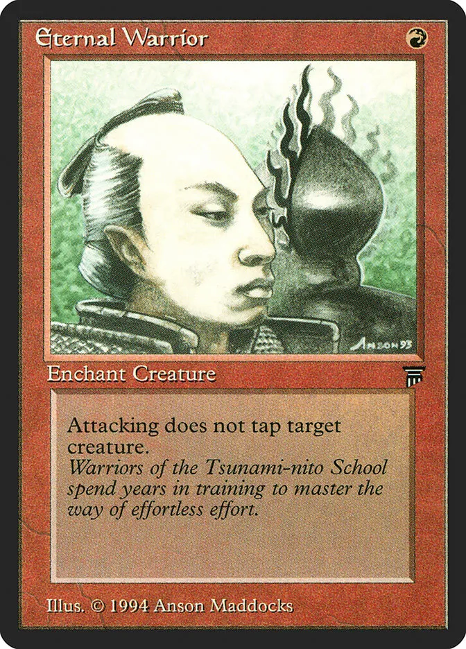 1994 Legends Eternal Warrior uncommon #144 unlisted card image