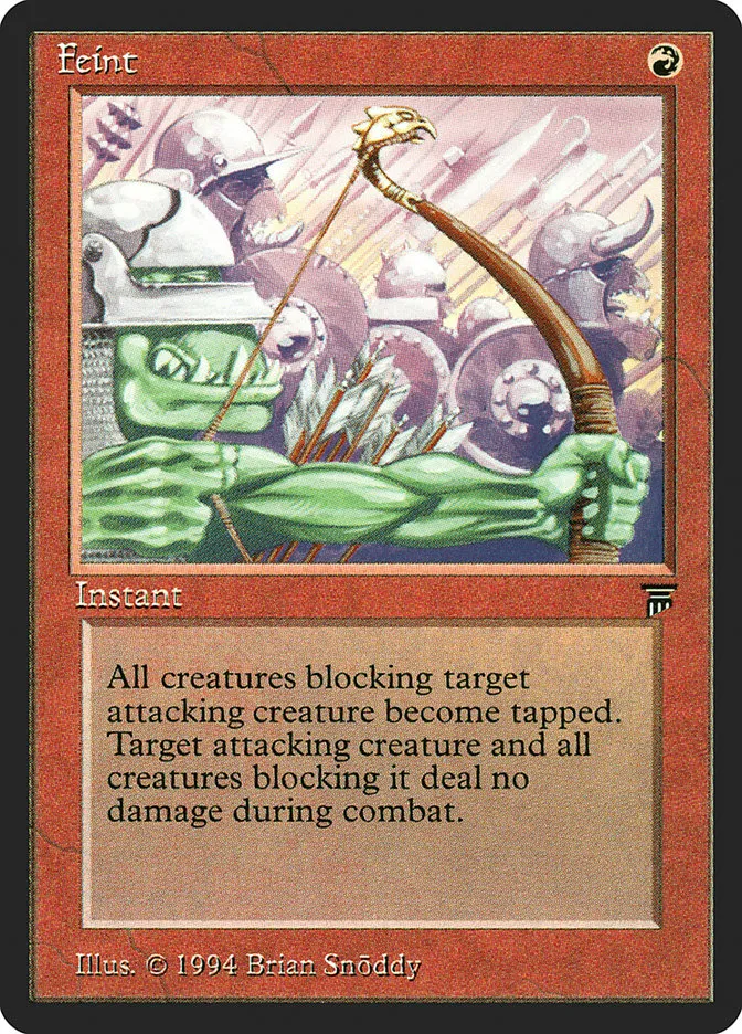 1994 Legends Feint common #146 unlisted card image