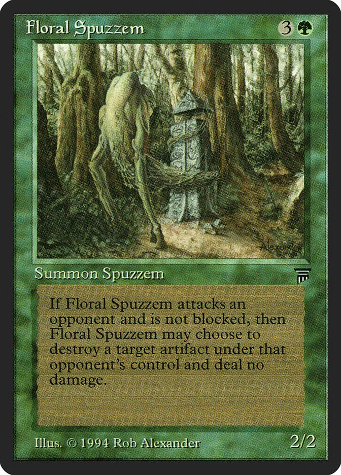 1994 Legends Floral Spuzzem uncommon #187 unlisted card image