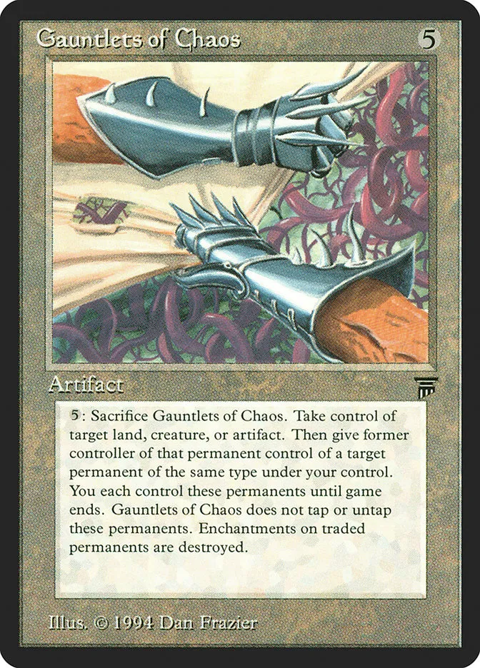 1994 Legends Gauntlets of Chaos rare #278 unlisted card image