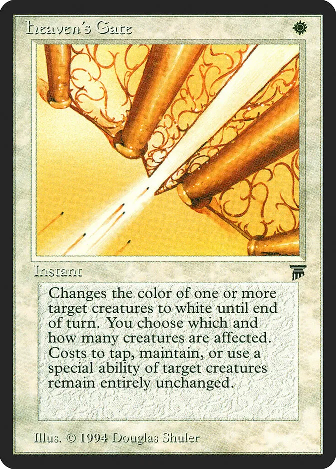 1994 Legends Heaven's Gate uncommon #19 unlisted card image
