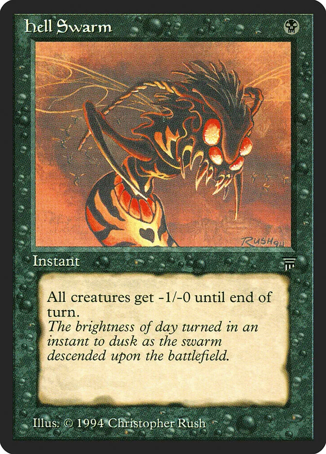 1994 Legends Hell Swarm common #103 unlisted card image