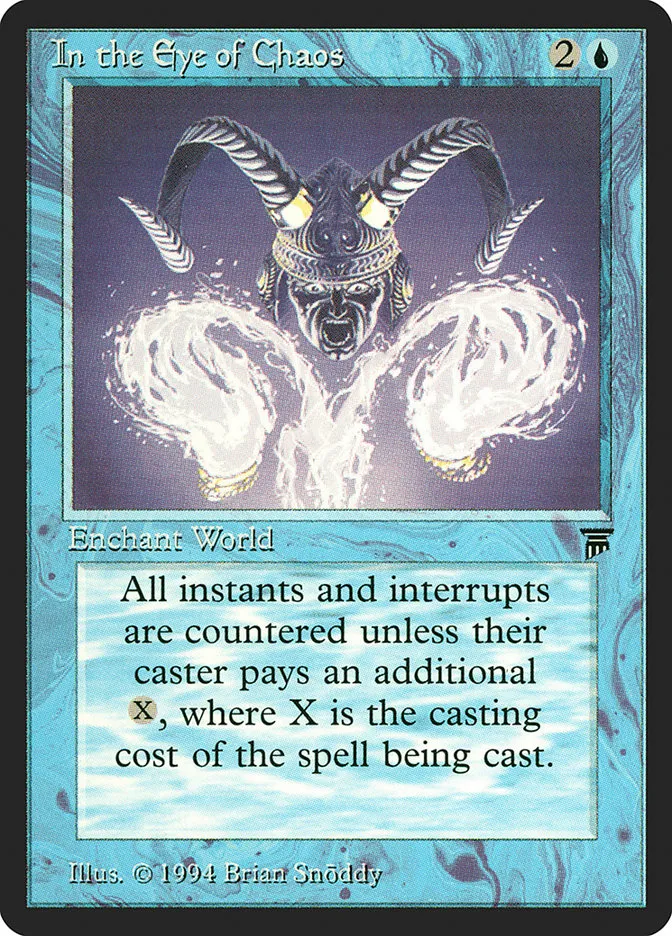 1994 Legends In the Eye of Chaos rare #61 unlisted card image
