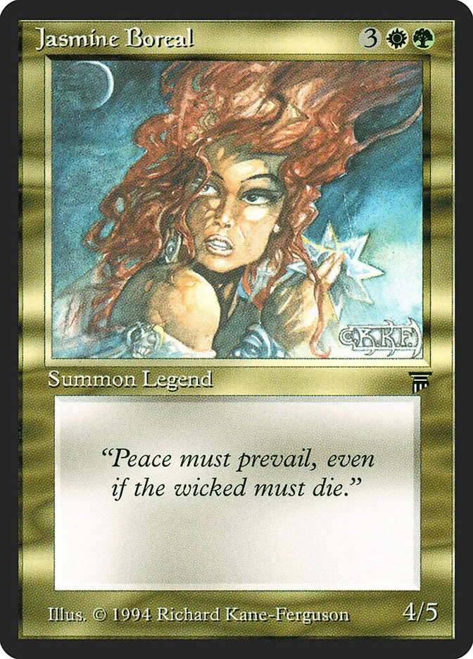 1994 Legends Jasmine Boreal uncommon #233 unlisted card image