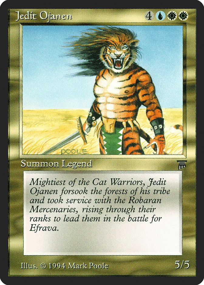 1994 Legends Jedit Ojanen uncommon #234 unlisted card image