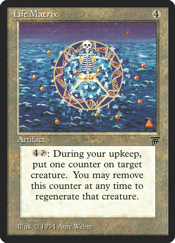 1994 Legends Life Matrix rare #284 unlisted card image