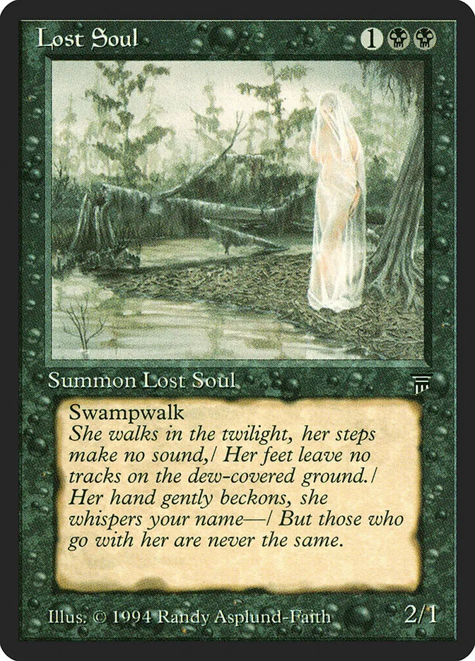 1994 Legends Lost Soul common #111 unlisted card image