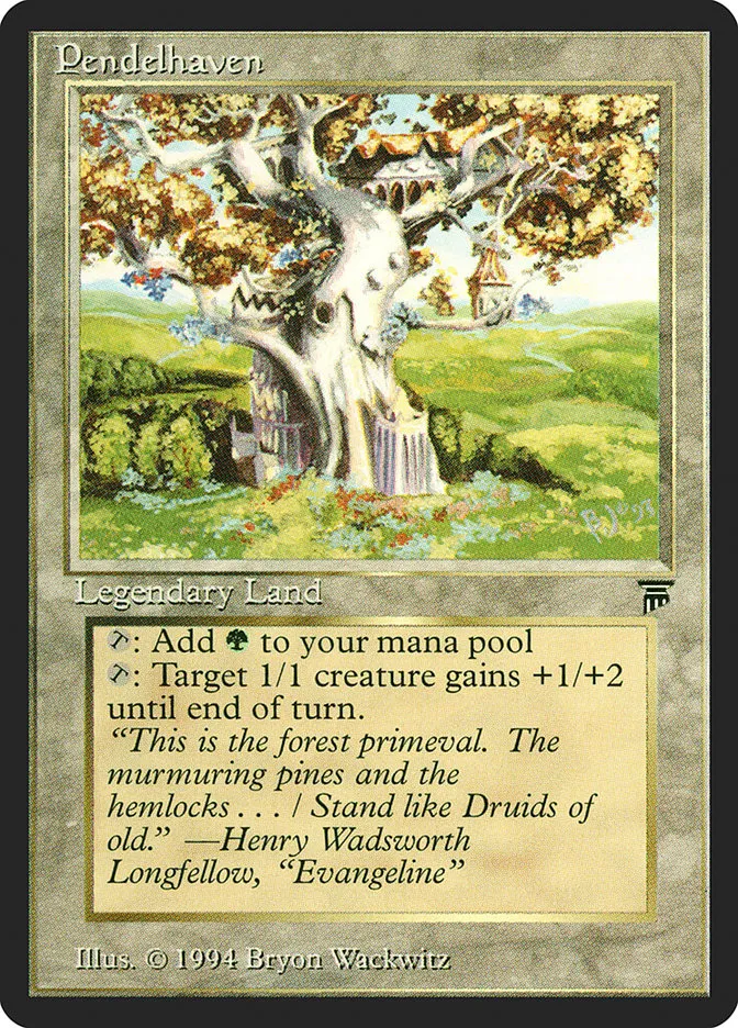 1994 Legends Pendelhaven uncommon #305 unlisted card image