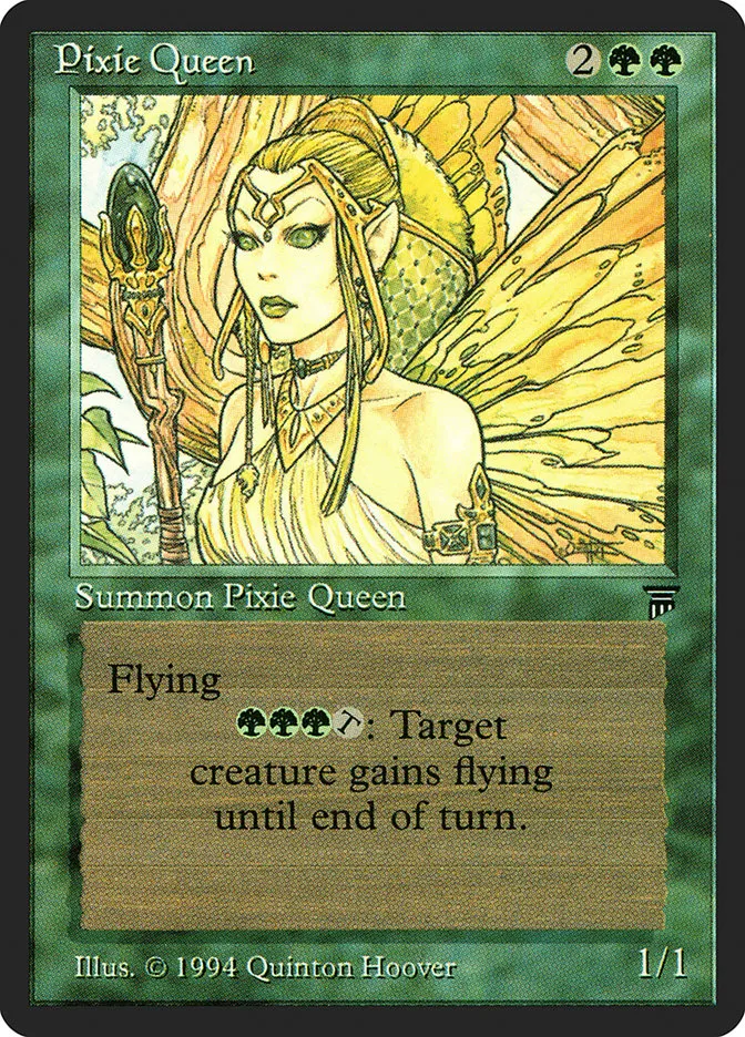 1994 Legends Pixie Queen rare #196 unlisted card image