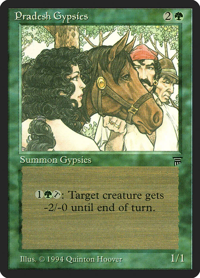 1994 Legends Pradesh Gypsies uncommon #197 unlisted card image