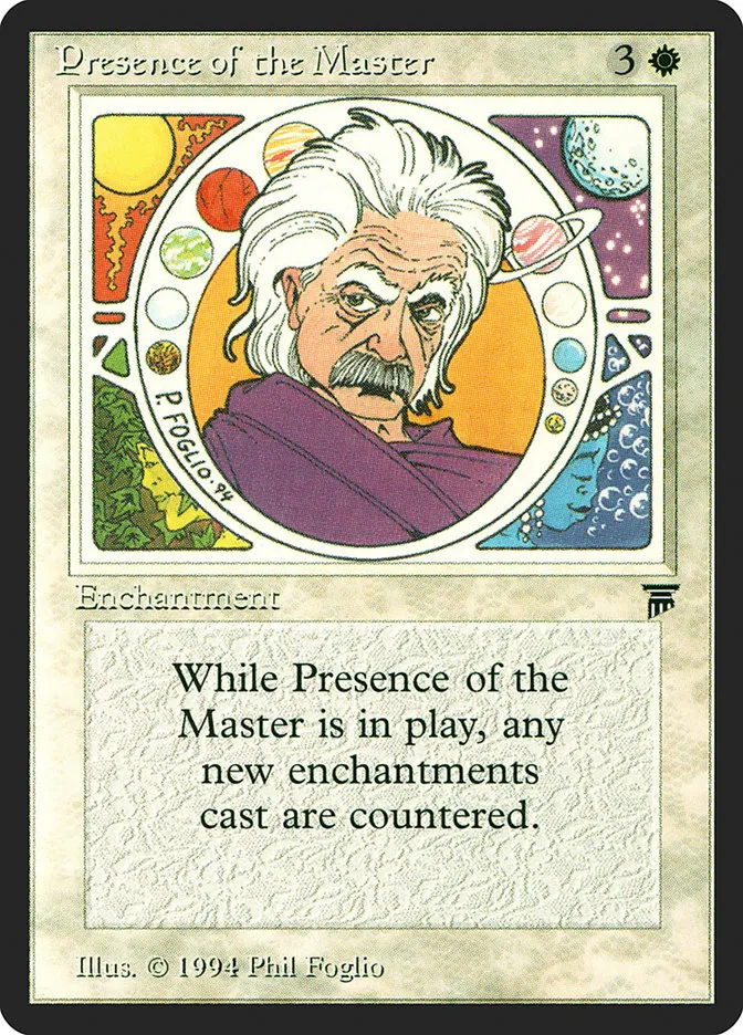 1994 Legends Presence of the Master uncommon #31 unlisted card image