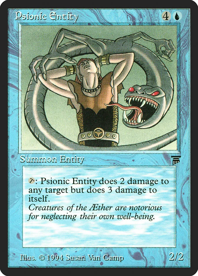 1994 Legends Psionic Entity rare #67 unlisted card image