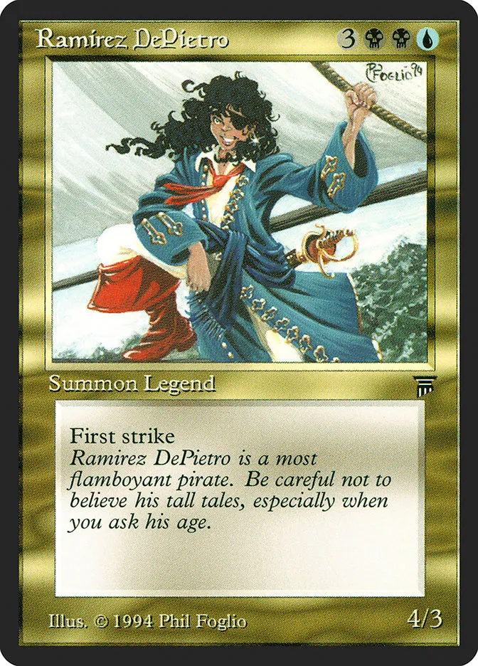 1994 Legends Ramirez DePietro uncommon #251 unlisted card image