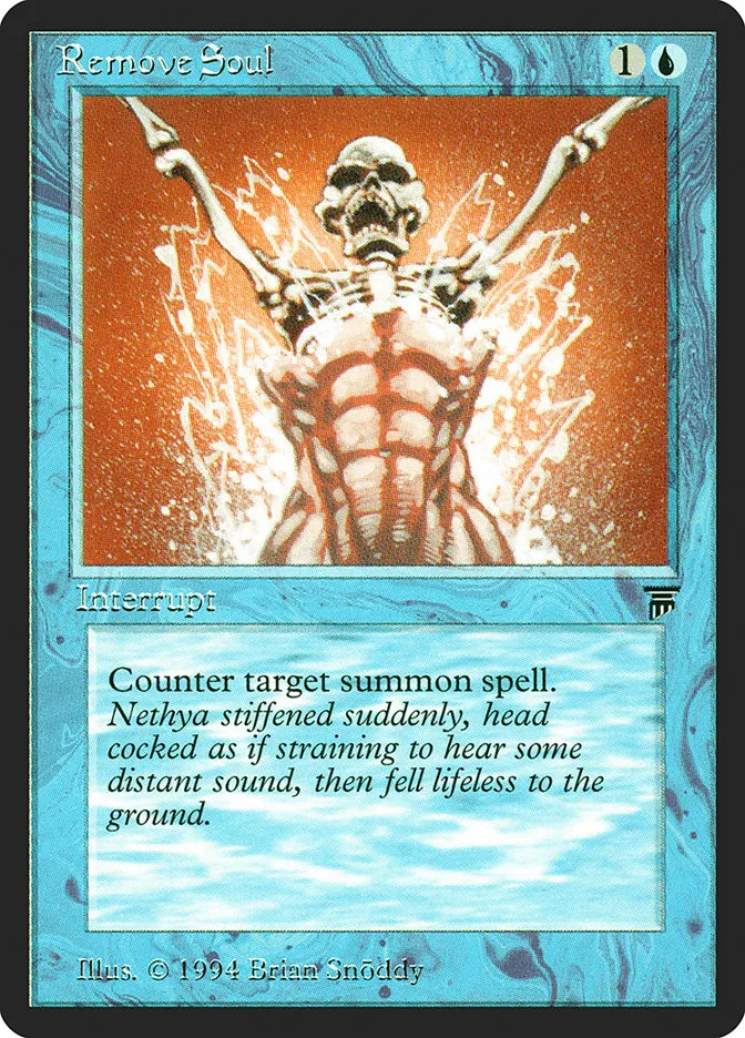 1994 Legends Remove Soul common #72 unlisted card image
