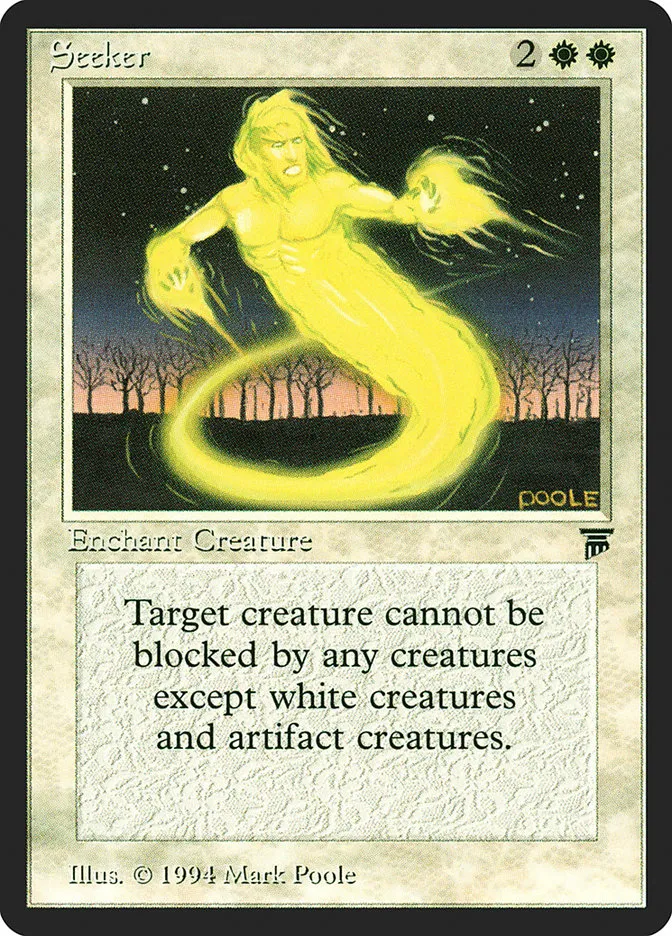 1994 Legends Seeker uncommon #35 unlisted card image