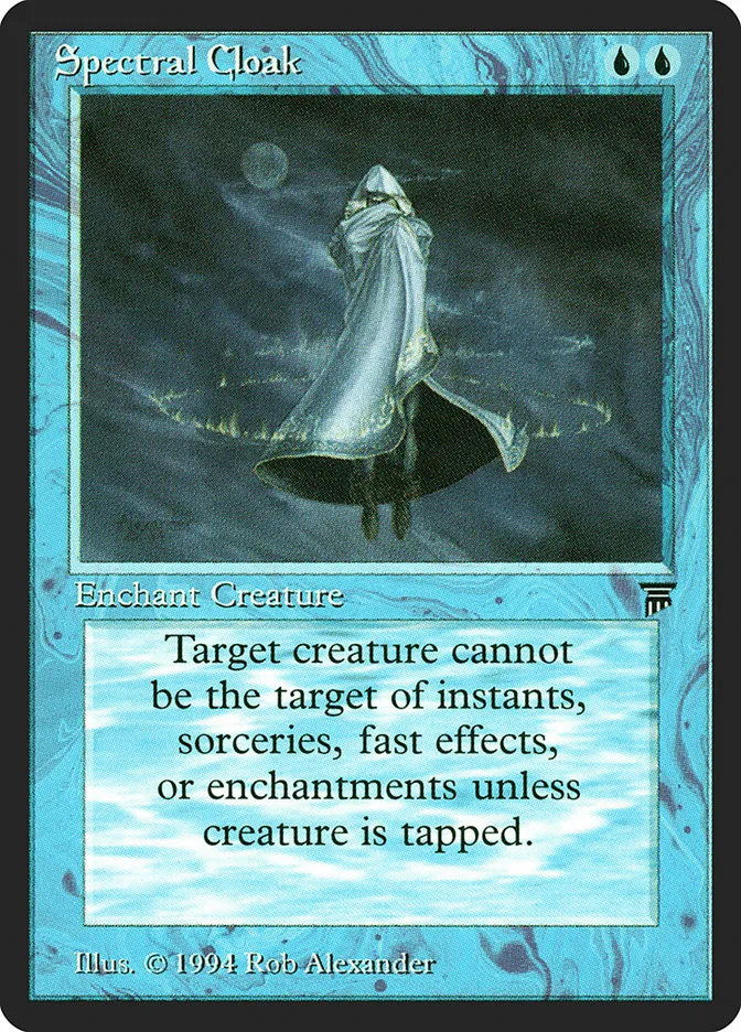 1994 Legends Spectral Cloak uncommon #78 unlisted card image
