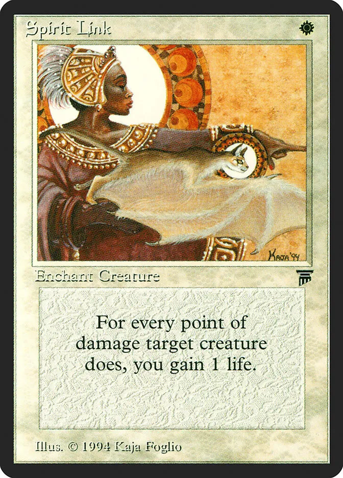1994 Legends Spirit Link uncommon #37 unlisted card image