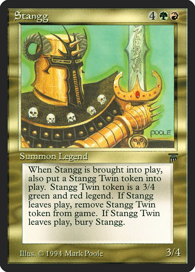 1994 Legends Stangg rare #260 unlisted card image
